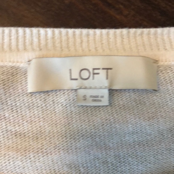 LOFT Striped Sweater - Picture 3 of 5